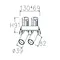 POS1255520 product specification sheet for D38 adjustable recessed spotlight with 15°/24°/38°/50° beam angles.